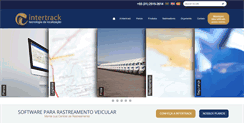 Desktop Screenshot of intertrack.com.br