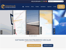 Tablet Screenshot of intertrack.com.br
